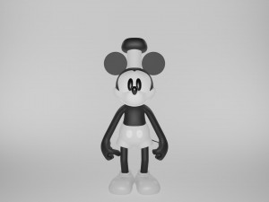 Mickey Mouse 3D Model