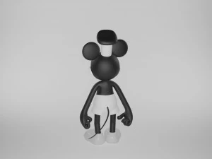 Mickey Mouse 3D Model