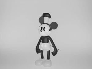 Mickey Mouse 3D Model