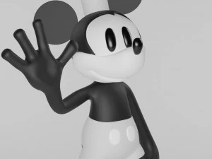 Mickey Mouse 3D Model
