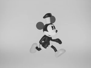 Mickey Mouse 3D Model