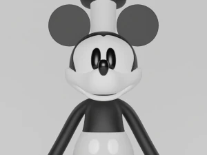 Mickey Mouse 3D Model