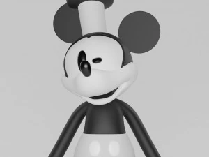 Mickey Mouse 3D Model