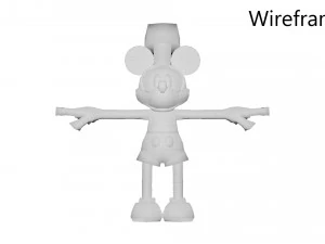 Mickey Mouse 3D Model