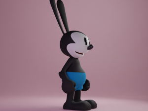 Oswald Modèle 3D