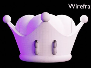 슈퍼 크라운 마리오 3D 모델