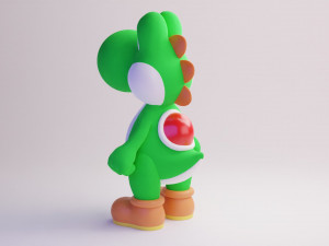 Yoshi Model 3D