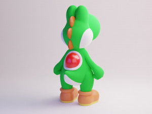 Yoshi Model 3D