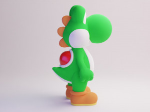Yoshi Model 3D