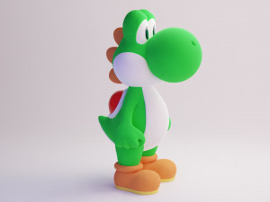 Yoshi Model 3D