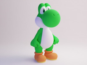 Yoshi Model 3D