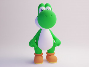 Yoshi Model 3D