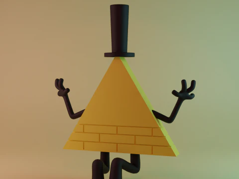 Bill Cipher 3D Model