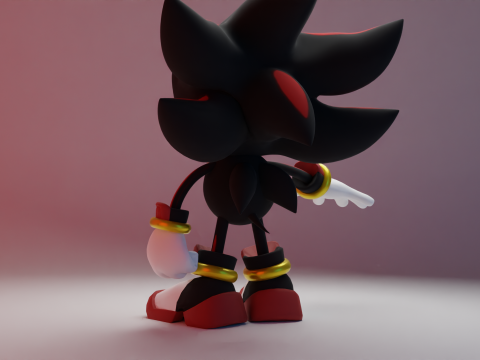 Shadow the hedgehog 3D 모델