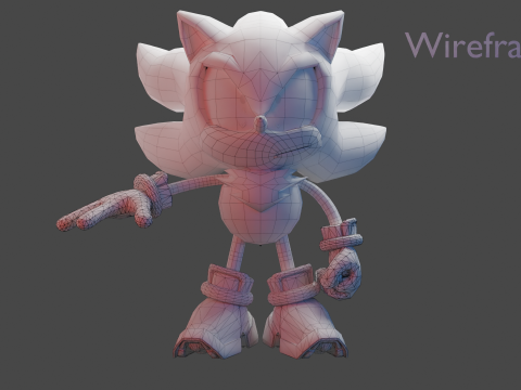 Shadow the hedgehog 3D 모델