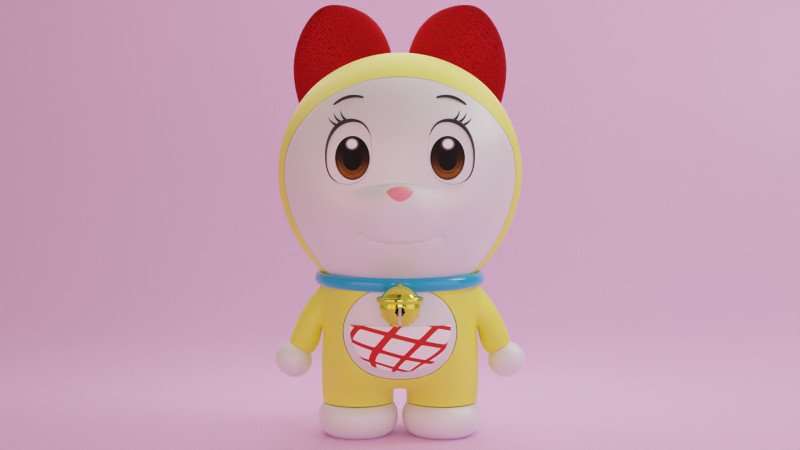 Dorami Modèle 3D .c4d .max .obj .3ds .fbx .stl .blend