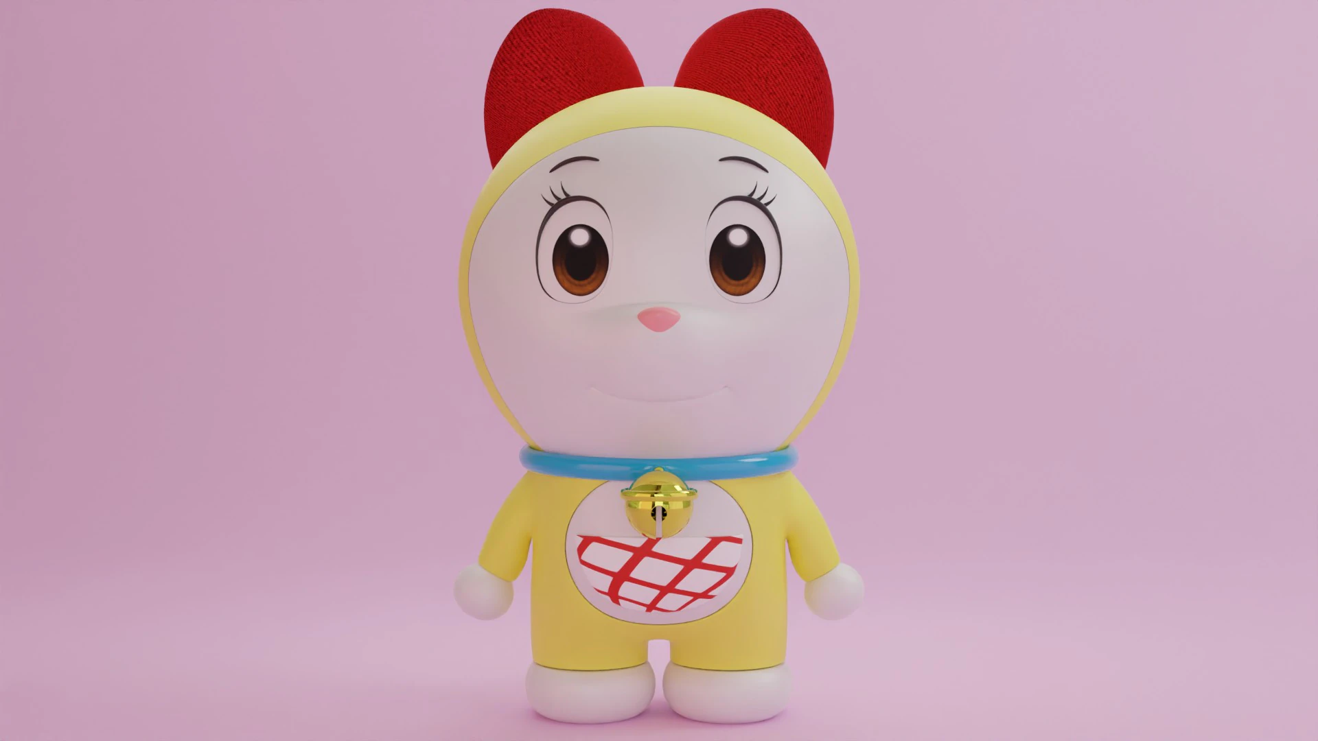 Dorami 3D Model .c4d .max .obj .3ds .fbx .stl .blend 