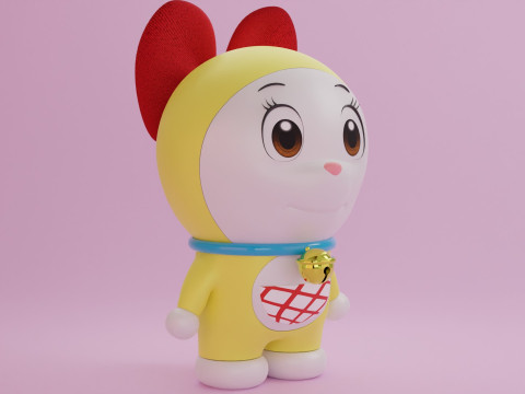 Dorami Modèle 3D