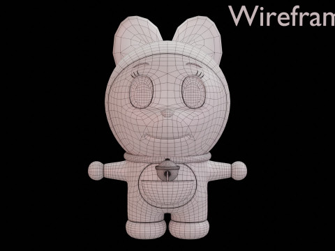 Dorami Modèle 3D