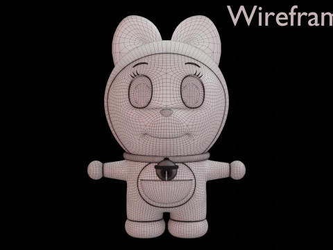 Dorami Modèle 3D