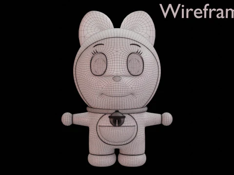 Dorami 3D Model
