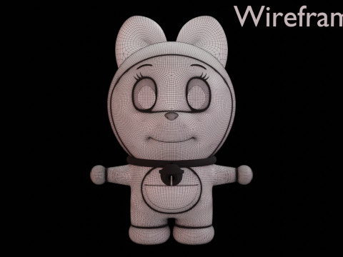Dorami Modèle 3D
