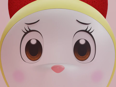 Doraemon e Dorami Modelo 3D