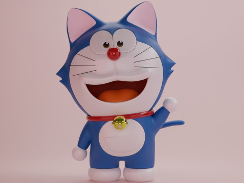 Doraemon 3D 모델