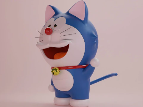 Doraemon Modelo 3D