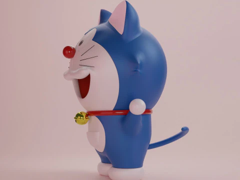 Doraemon Modelo 3D