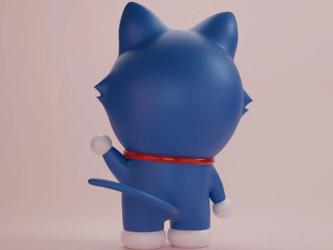 Doraemon Modelo 3D