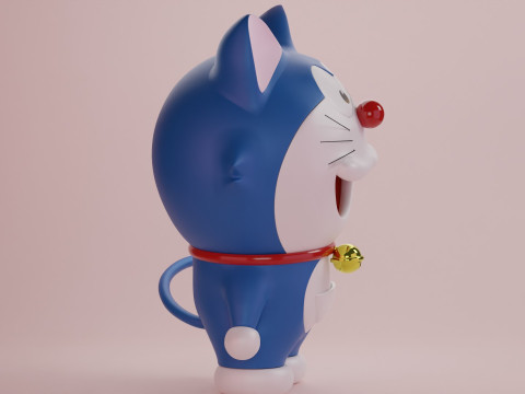 Doraemon Model 3D