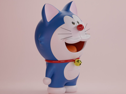 Doraemon Model 3D