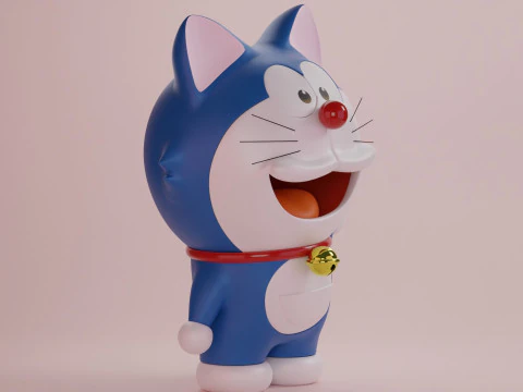 Doraemon Modelo 3D