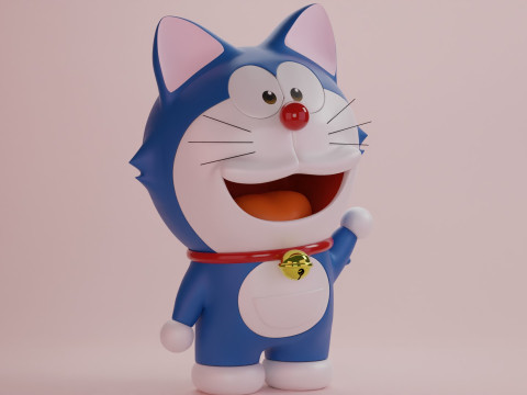 Doraemon Model 3D