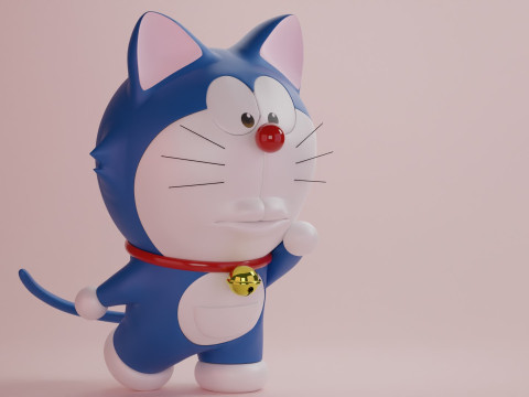 Doraemon Model 3D