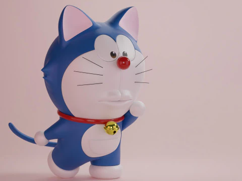 Doraemon Modelo 3D