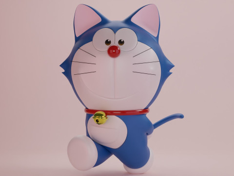 Doraemon Model 3D