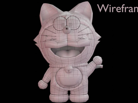 Doraemon Modelo 3D
