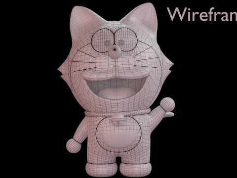 Doraemon Modelo 3D