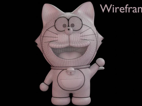 Doraemon Modelo 3D