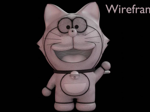 Doraemon Modelo 3D