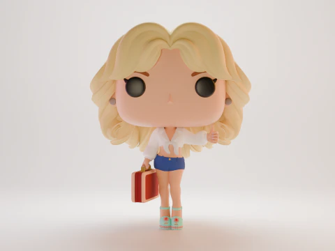 Sabrina Carpenter 3D Model