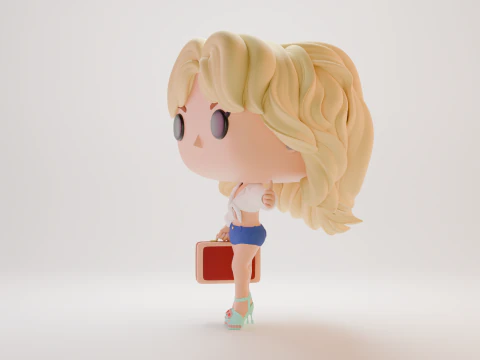 Sabrina Carpenter 3D Model