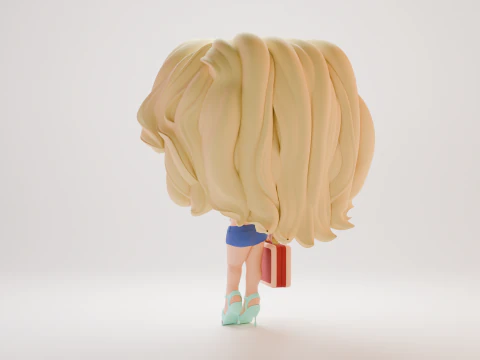 Sabrina Carpenter 3D Model