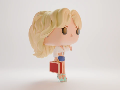 Sabrina Carpenter 3D Model