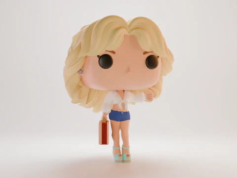 Sabrina Carpenter 3D Model