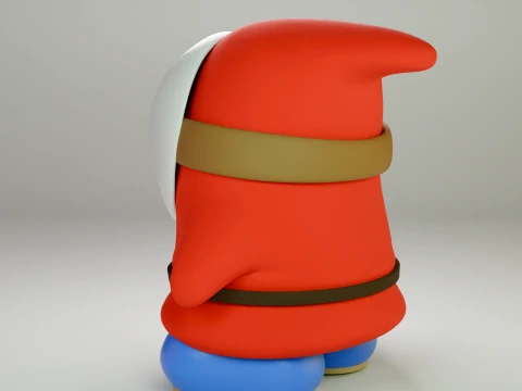 Shy Guy 3D Model