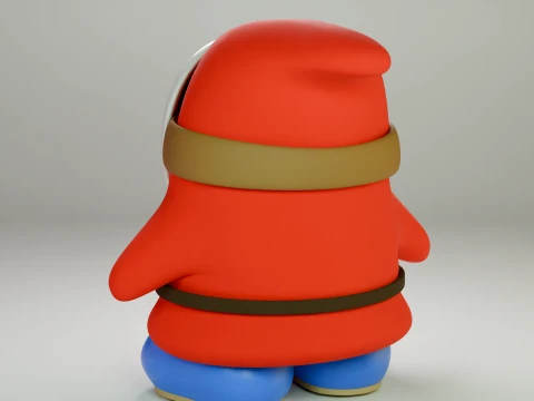 Shy Guy 3D Model