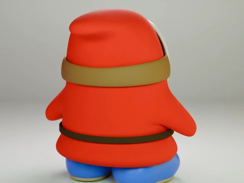 Shy Guy 3D Model